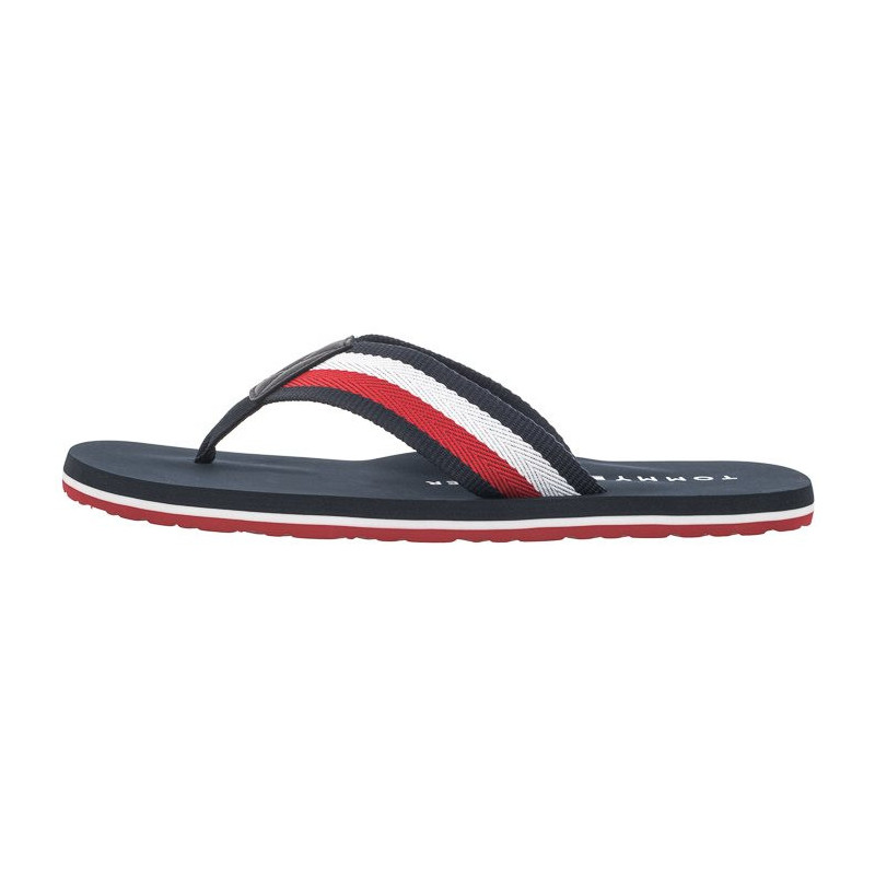 Tommy Hilfiger Coprorate Hilfiger Beach Sandal Desert Sky FM0FM05094 DW5 (TH1112-a) apavi