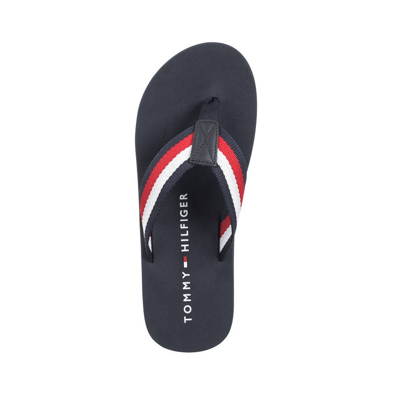 Tommy Hilfiger Coprorate Hilfiger Beach Sandal Desert Sky FM0FM05094 DW5 (TH1112-a) apavi