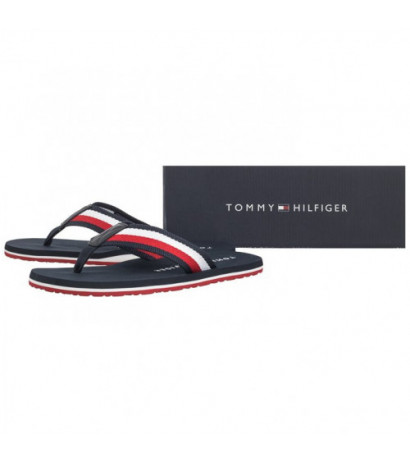 Tommy Hilfiger Coprorate Hilfiger Beach Sandal Desert Sky FM0FM05094 DW5 (TH1112-a) apavi