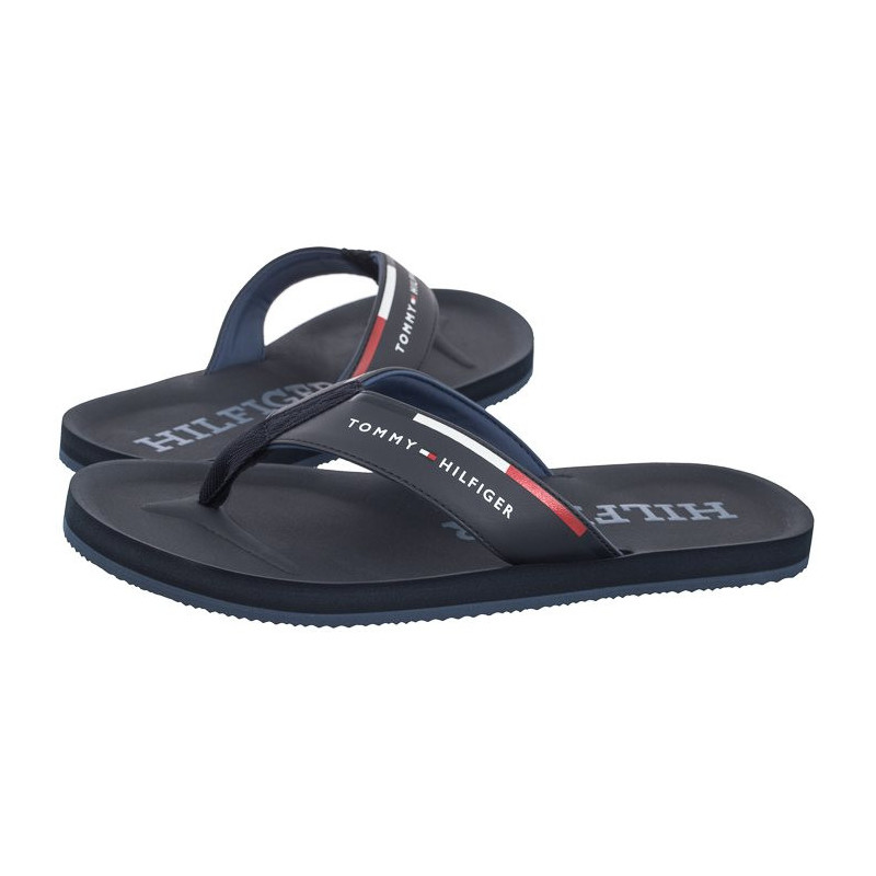 Tommy Hilfiger Comfort Hilfiger Beach Sandal Desert Sky FM0FM05096 DW5 (TH1113-a) apavi