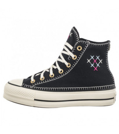 Converse CTAS Lift HI Black/Egret/Gold A08731C (CO693-a) apavi