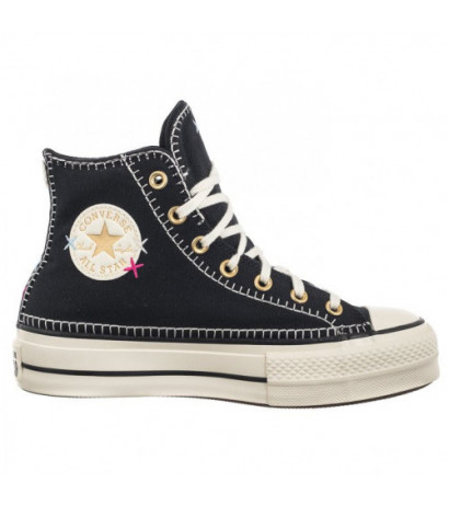 Converse CTAS Lift HI Black/Egret/Gold A08731C (CO693-a) apavi