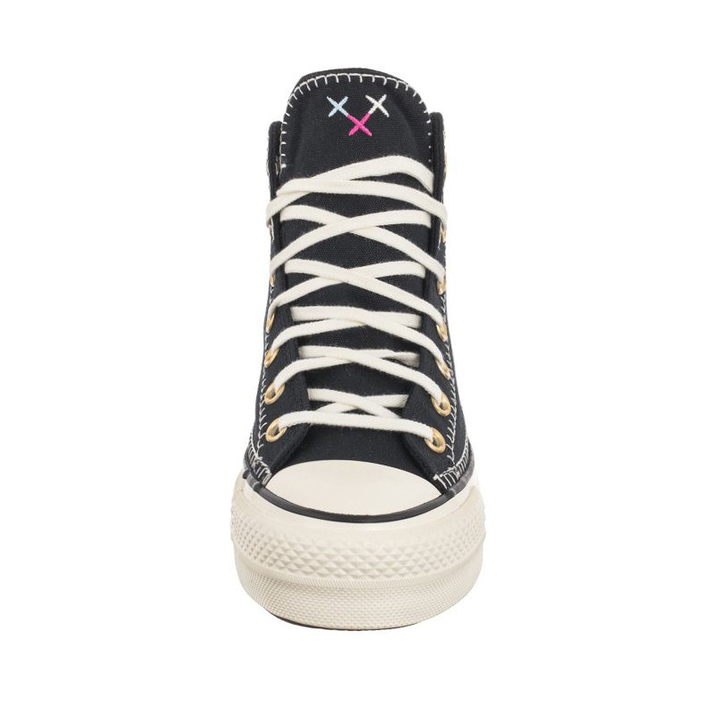 Converse CTAS Lift HI Black/Egret/Gold A08731C (CO693-a) apavi