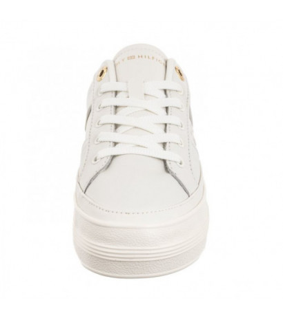 Tommy Hilfiger Essential Vulc Sneaker Monogram Ecru FW0FW07945 YBL (TH1116-a) bateliai