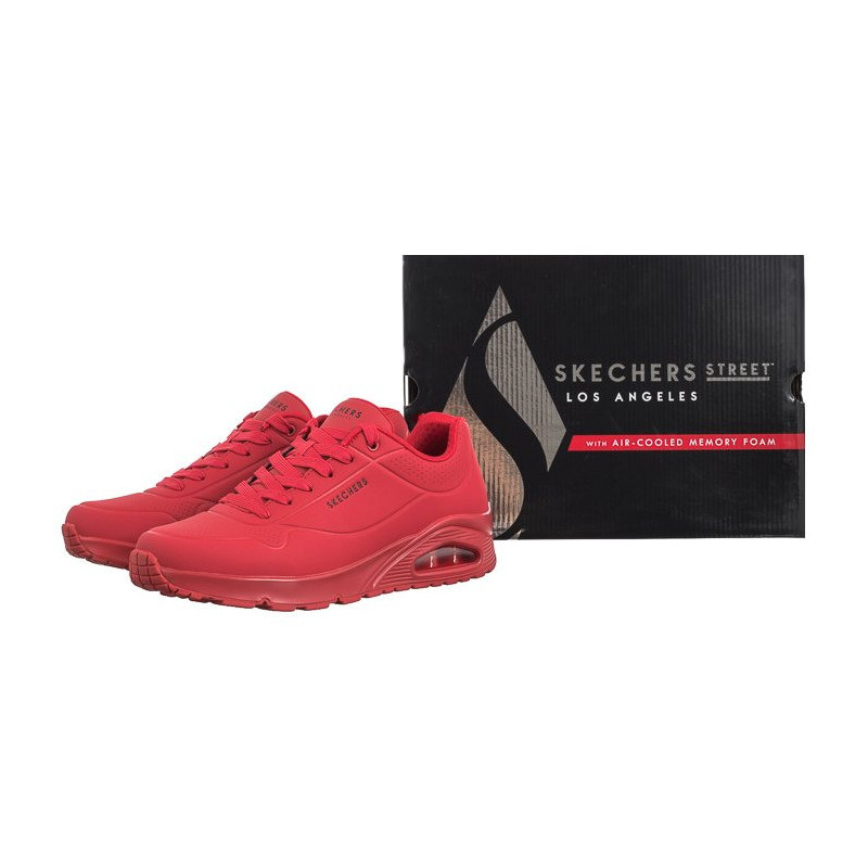 Skechers Uno Stand On Air Red 52458/RED (SK153-c) spordijalatsid