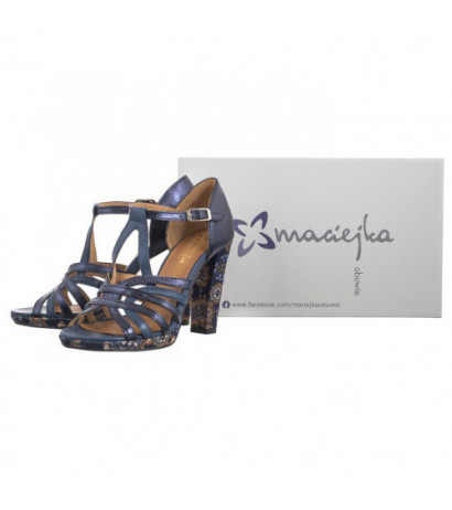 Maciejka Granatowe 06550-17/00-5 (MA1242-b) shoes