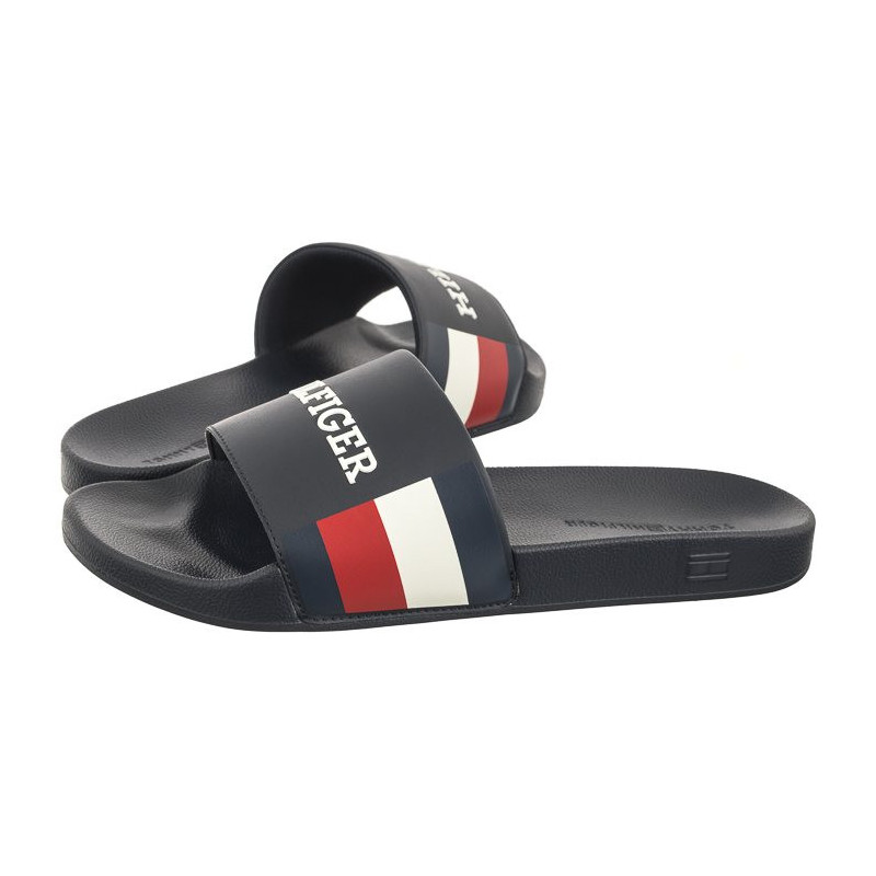 Tommy Hilfiger Rwb Pool Slide Desert Sky FM0FM05093 DW5 (TH1114-a) čības