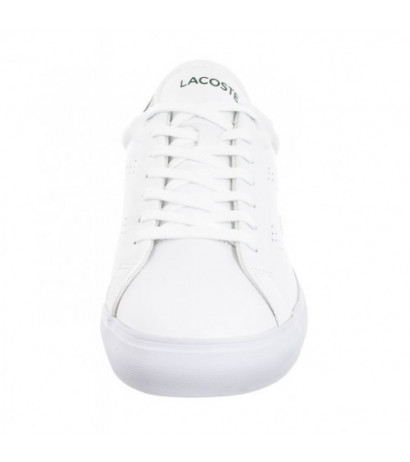 Lacoste Powercourt 2.0 124 3 SMA Wht/Dk Grn 747SMA0110.1R5 (LC439-a) spordijalatsid