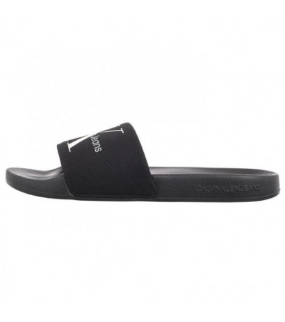 Calvin Klein Slide Monogram Co Black/Bright White YM0YM00061 BDS (CK287-b) čības