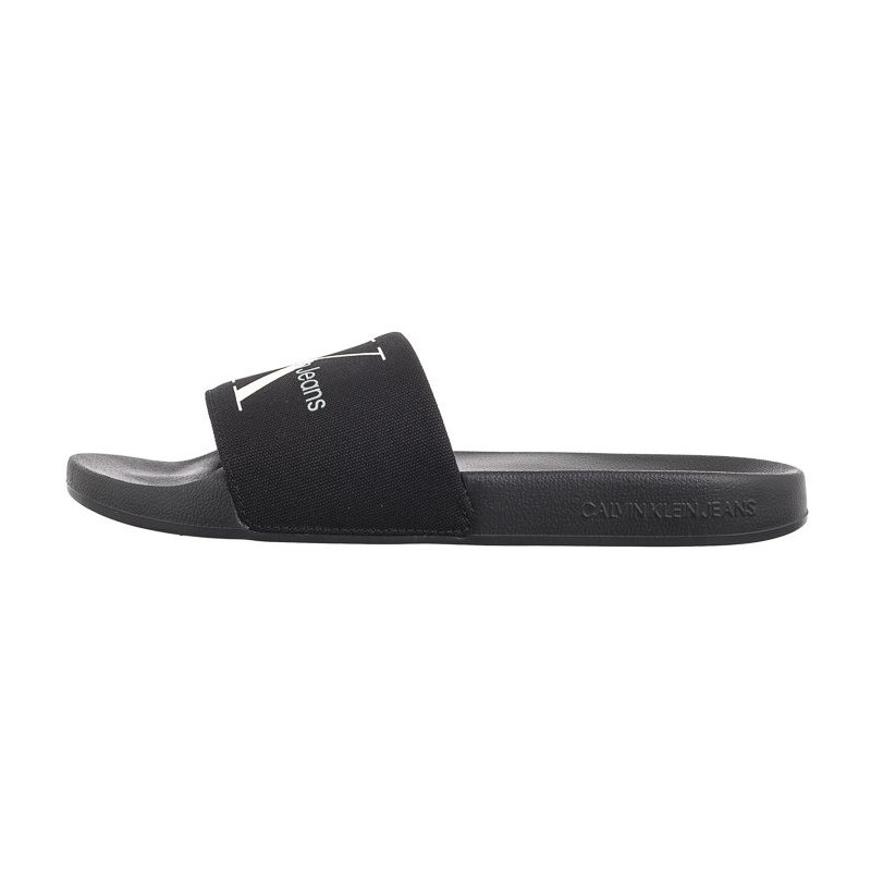 Calvin Klein Slide Monogram Co Black/Bright White YM0YM00061 BDS (CK287-b) čības