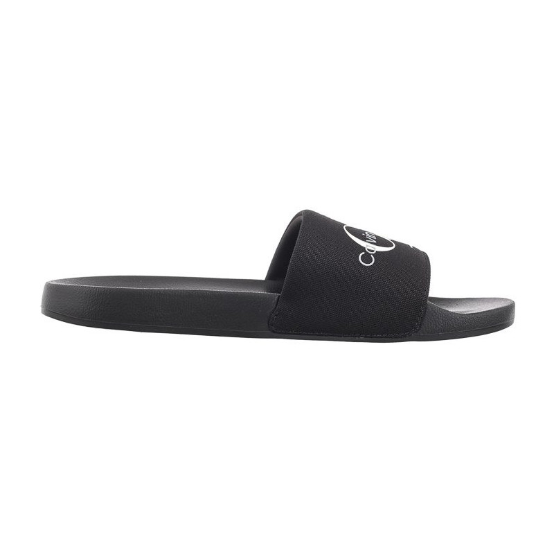 Calvin Klein Slide Monogram Co Black/Bright White YM0YM00061 BDS (CK287-b) čības