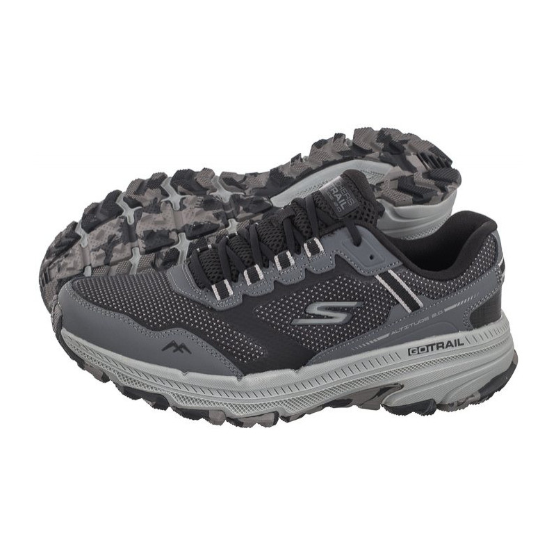 Skechers Go Run Trail Altitude 2.0 Black/Gray 220754/BKGY (SK185-a) apavi