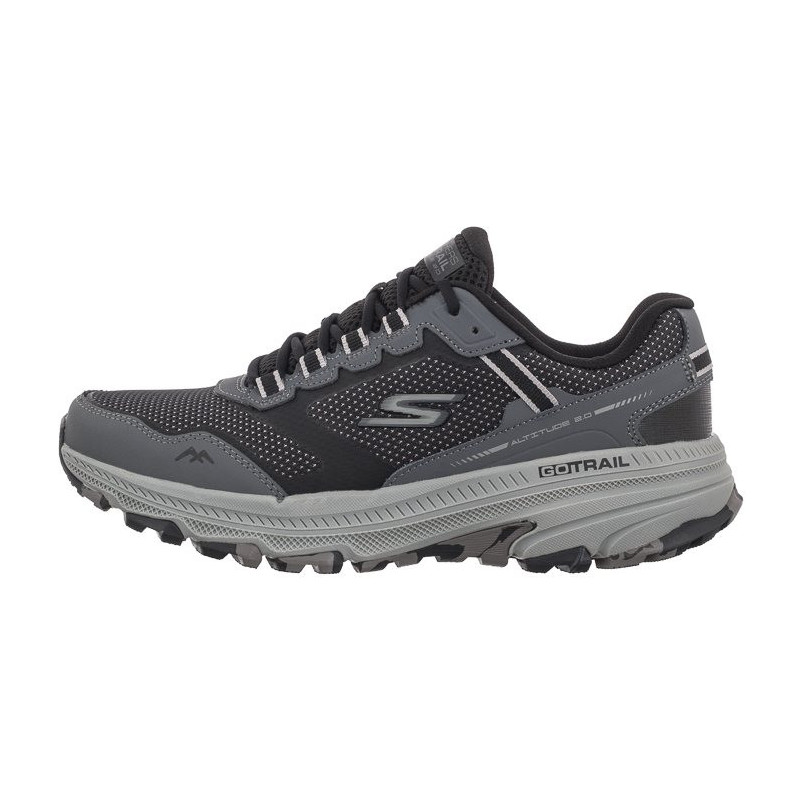 Skechers Go Run Trail Altitude 2.0 Black/Gray 220754/BKGY (SK185-a) apavi