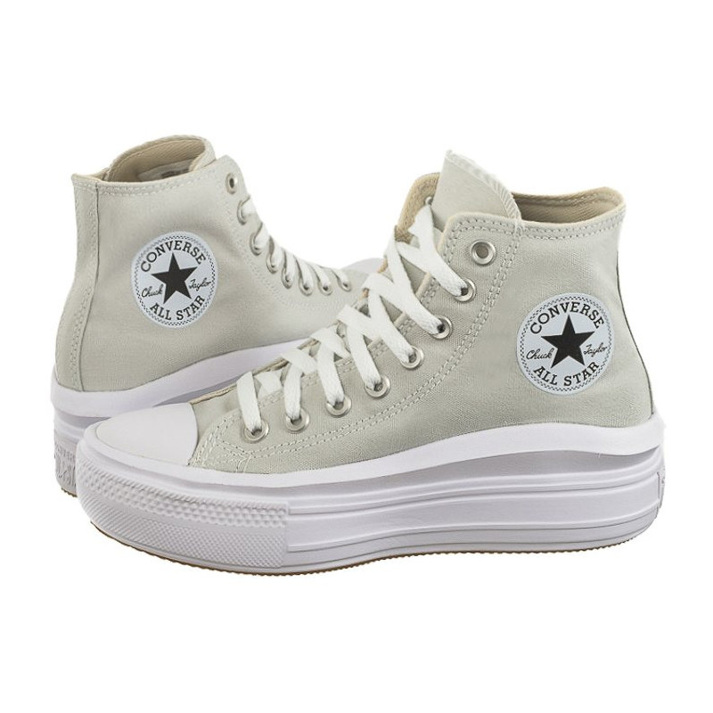 Converse CTAS Move Hi Fossilized/White/Black A07579C (CO651-d) kurpes