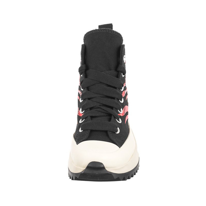 Converse Run Star Hike Hi Black/White/Enamel Red A08766C (CO697-a) apavi