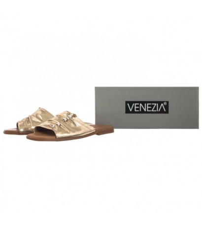 Venezia Złote 0013170 Gold (VE780-a) Sieviešu apavi/Flip Flops