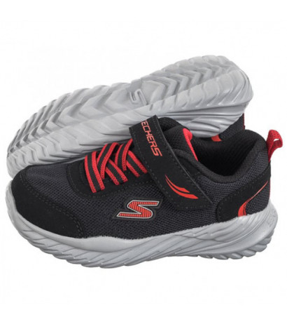 Skechers Nitro Sprint Black/Red 407308N/BKRD (SK181-a) spordijalatsid