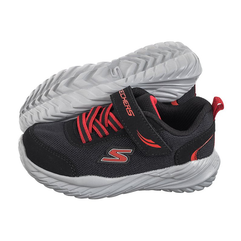 Skechers Nitro Sprint Black/Red 407308N/BKRD (SK181-a) spordijalatsid