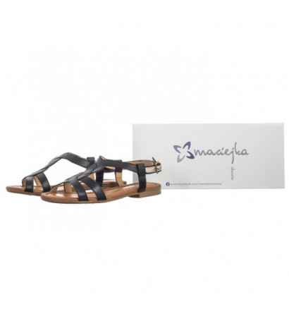 Maciejka Czarne 06568-01/00-5 (MA1223-b) sandals