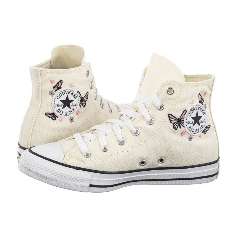 Converse CTAS Hi Egret/Black/White A07336C (CO689-a) čības