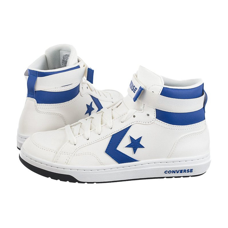 Converse Pro Blaze V2 Mid Vintage White/Blue/Black A07514C (CO686-a) sporta apavi