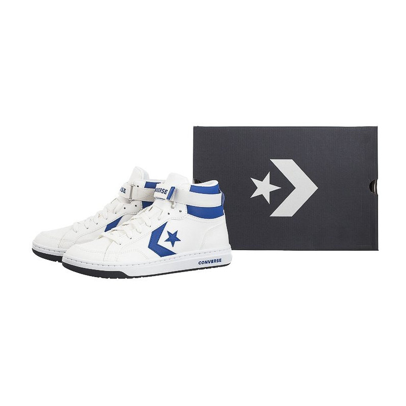 Converse Pro Blaze V2 Mid Vintage White/Blue/Black A07514C (CO686-a) spordijalatsid