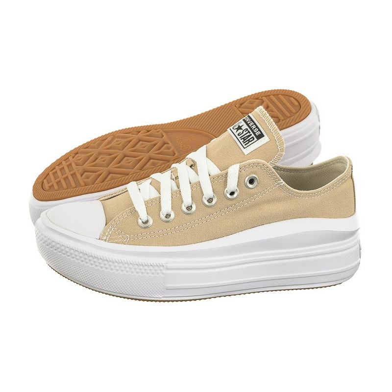 Converse CTAS Move Ox Nutty Granola/White/Gum A07580C (CO618-b) apavi