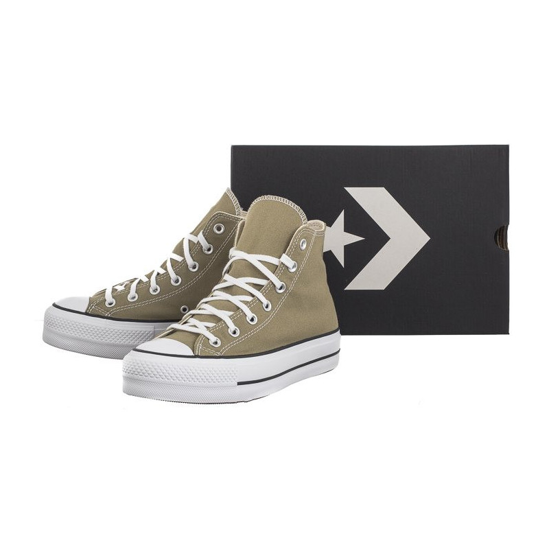 Converse CTAS Lift Hi Mossy Sloth/White/Black A07571C (CO626-c) apavi