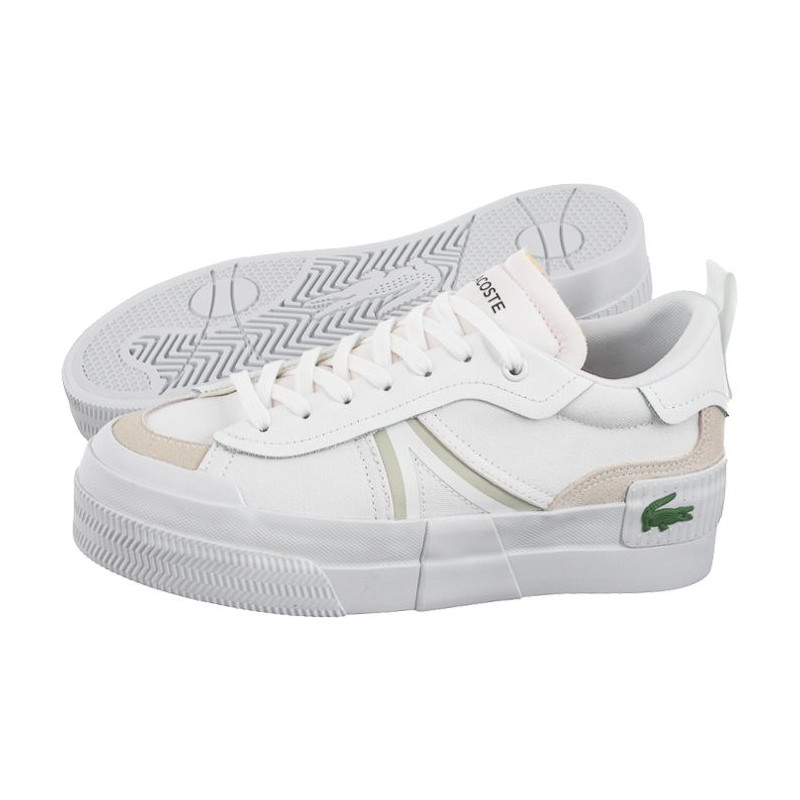 Lacoste L004 Platform 124 5 CFA Wht/Wht 747CFA002821G (LC438-a) spordijalatsid