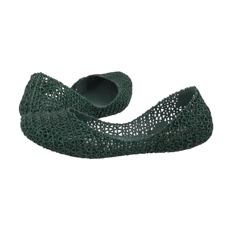 Melissa Campana Papel VII AD 31512/54062 Green Glitter (ML11-m) ballerinas