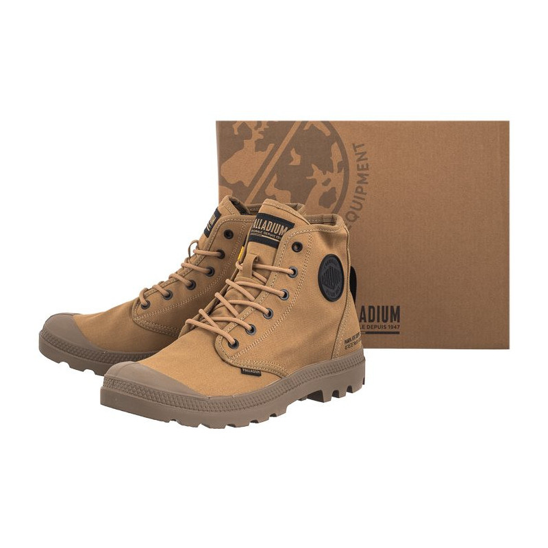 Palladium Pampa Hi Htg Supply Caramel 77356-227-M (PA118-b) bateliai