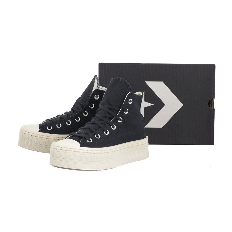 Converse CTAS Modern Lift Hi Black/Black/Egret A06141C (CO691-a) kurpes