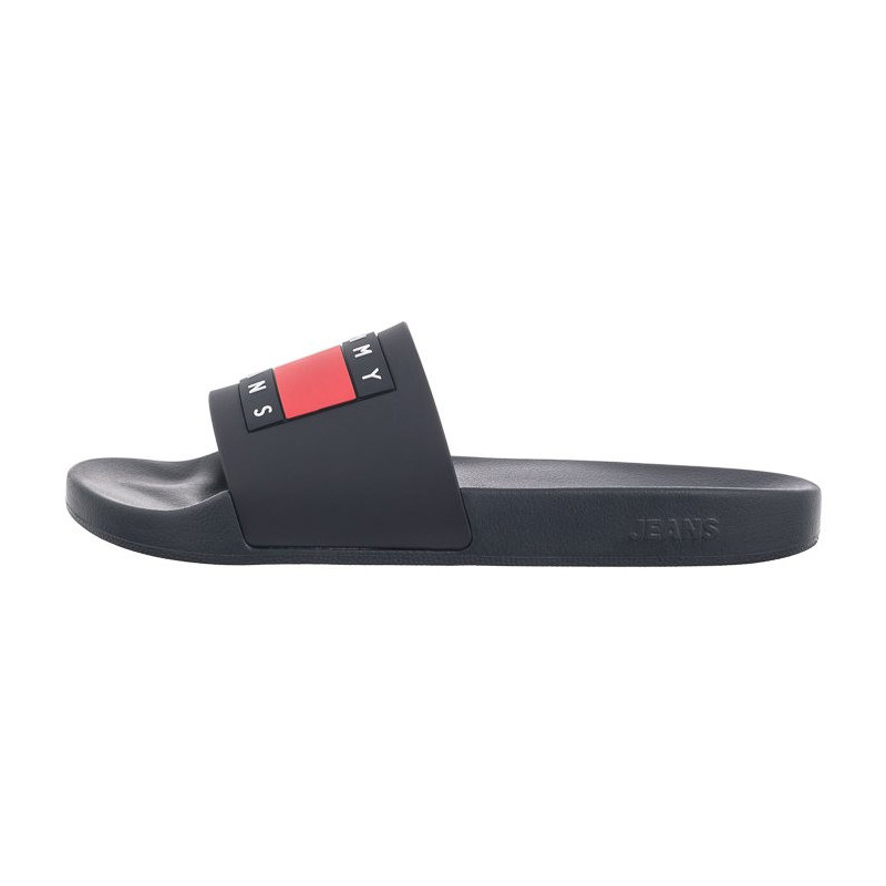 Tommy Hilfiger Jeans Pool Slide Ess Dark Night Navy EN0EN01191 C1G (TH1115-a) čības