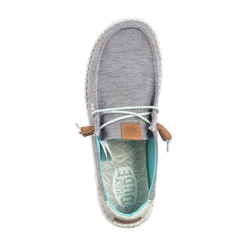 Hey Dude Wendy Heathered Slub Tropical Grey 40753-030 (HY23-a) kingad