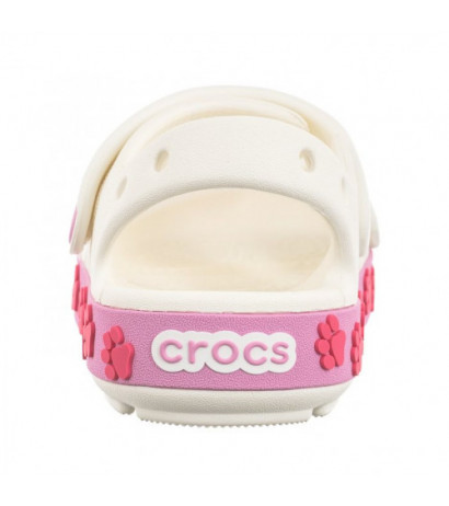 Crocs Crocband Cruiser Pet Sandal White/Pink Tweed 210030-1NG (CR335-a) sandales