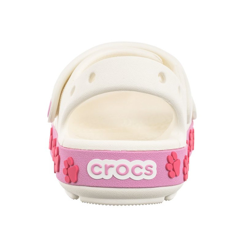 Crocs Crocband Cruiser Pet Sandal White/Pink Tweed 210030-1NG (CR335-a) sandales