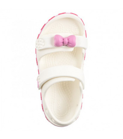 Crocs Crocband Cruiser Pet Sandal White/Pink Tweed 210030-1NG (CR335-a) sandales