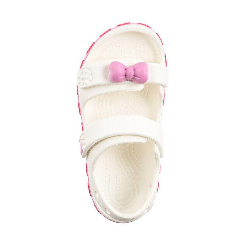 Crocs Crocband Cruiser Pet Sandal White/Pink Tweed 210030-1NG (CR335-a) sandales