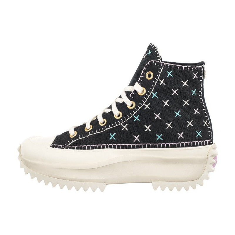 Converse Run Star Hike Hi Black/Egret/Gold A08733C (CO694-a) apavi