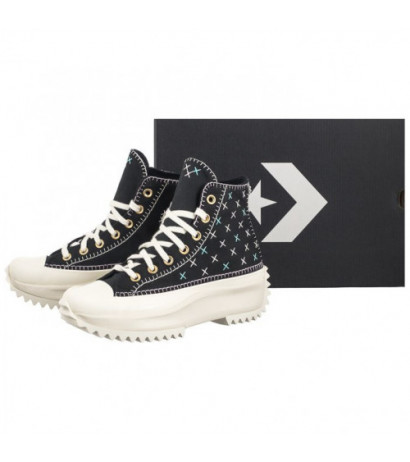 Converse Run Star Hike Hi Black/Egret/Gold A08733C (CO694-a) apavi