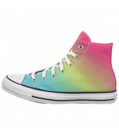 Converse CTAS Hi Triple Cyan/Chaos Fuchsia A07337C (CO690-a) sneakers