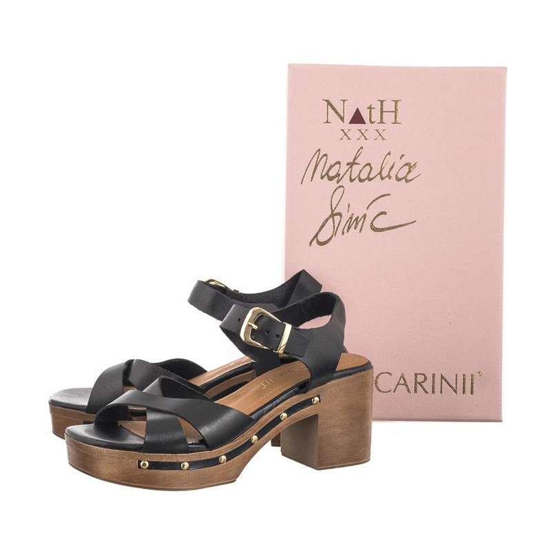 Carinii Czarne B9623__-F56-000-000-F81 (CI772-a) shoes