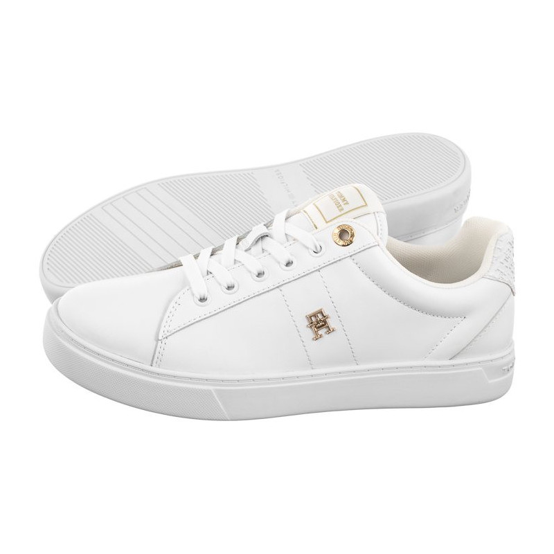 Tommy Hilfiger Elevated Essent Sneaker Monogram White FW0FW07999 YBS (TH1119-a) sporta apavi