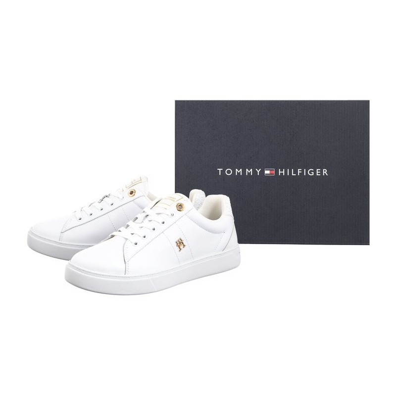 Tommy Hilfiger Elevated Essent Sneaker Monogram White FW0FW07999 YBS (TH1119-a) sporta apavi