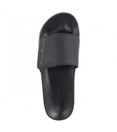 Tommy Hilfiger Strappy Hilfiger Pool Slide Black FM0FM05095 BDS (TH1120-a) čības