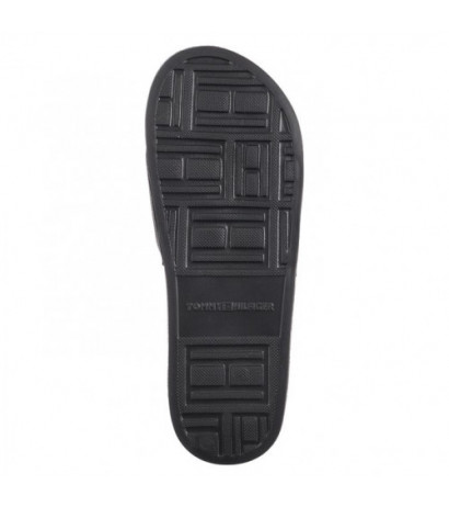 Tommy Hilfiger Strappy Hilfiger Pool Slide Black FM0FM05095 BDS (TH1120-a) čības