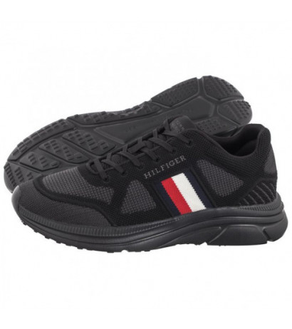 Tommy Hilfiger Modern Runner Knit Evo Ess Black FM0FM05245 BDS (TH1121-a) sportiniai bateliai