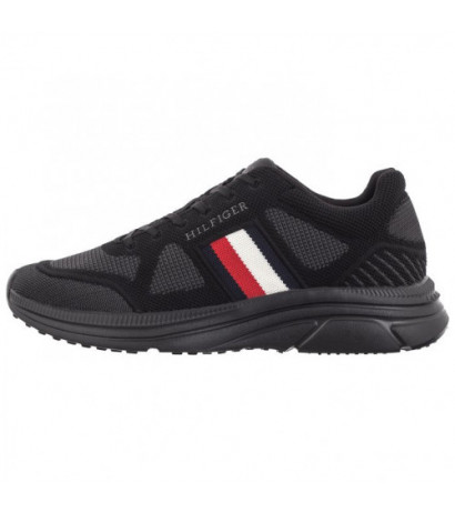 Tommy Hilfiger Modern Runner Knit Evo Ess Black FM0FM05245 BDS (TH1121-a) sportiniai bateliai