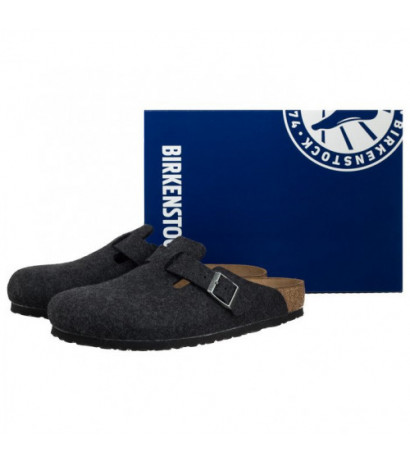 Birkenstock Boston BS Anthracite 0160371 (BK78-a) čības