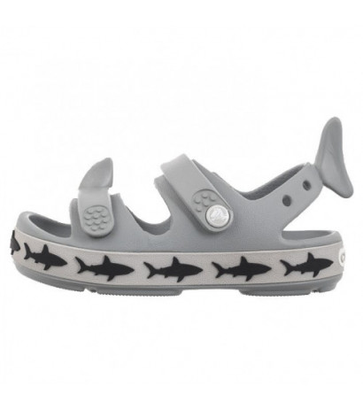 Crocs Crocband Cruiser Shark Sandal Light Grey 210031-007 (CR336-a) sandals